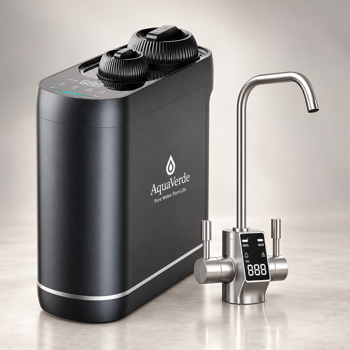 AquaVerde® AV-RO-10S (600G) – tankless odwrócona osmoza