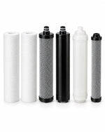 AquaVerde PURE UF5 – roczny zestaw 6 wkładów: 2× PP, CTO, RFC, UF i T33